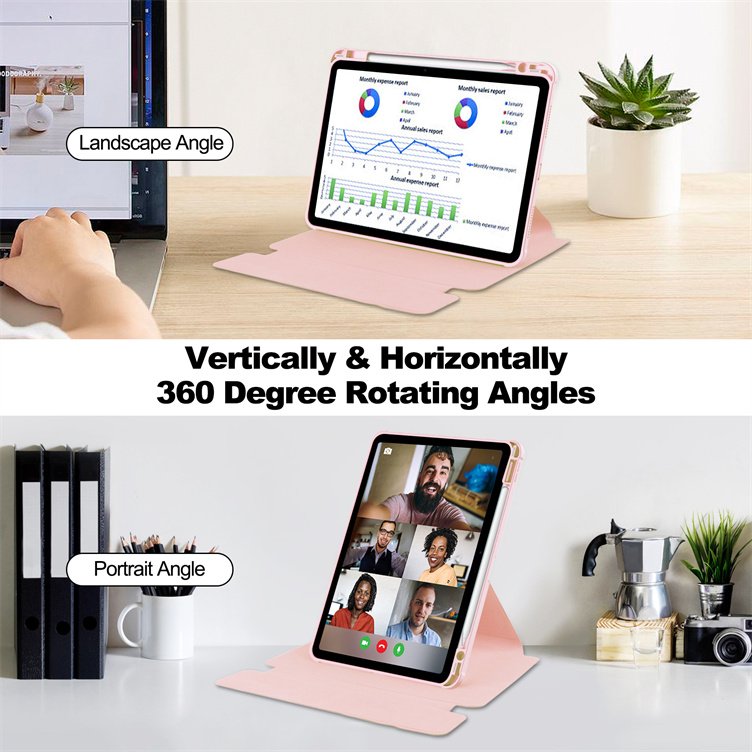 Acrylic Ultra Thin Protective Case with Wireless Keyboard Case for Ipad pro 2022 2021 2020 2018 for Ipad Air 4 5 Air 11