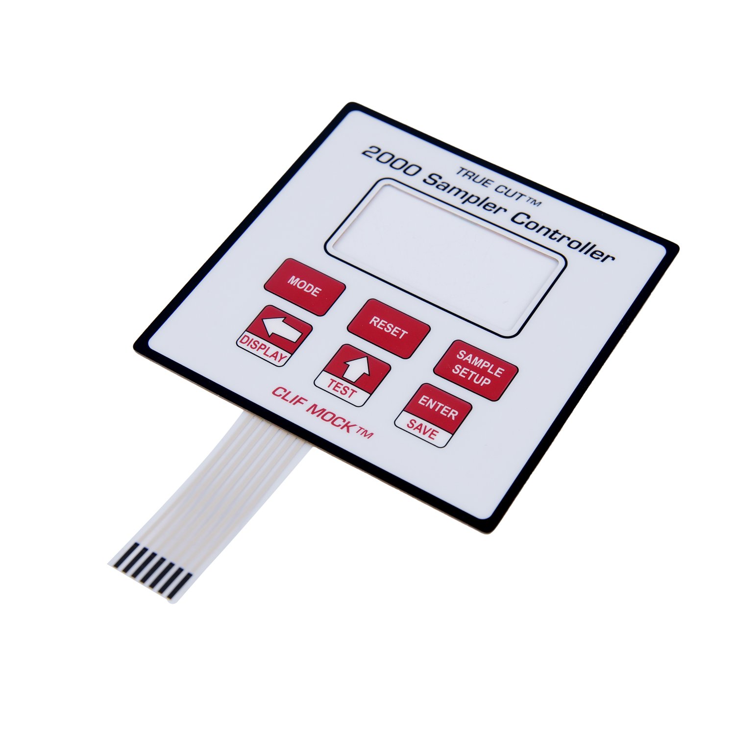 High Quality Multi Button Tactile Keypad PET/PC Membrane Keyboard Switch With Transparent Window For Home Control appliance