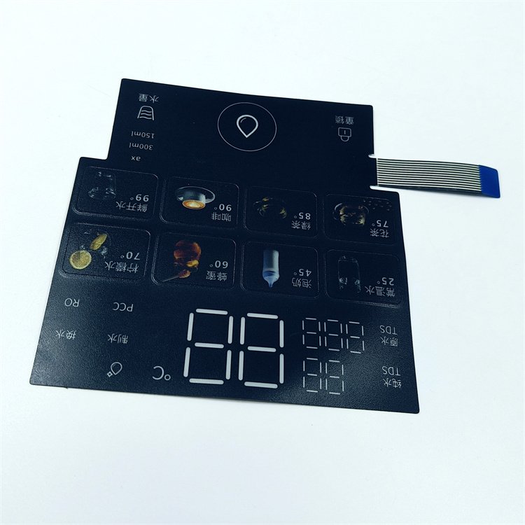 High Quality Capacitive Touch Button Keypad with backlit for home appliance