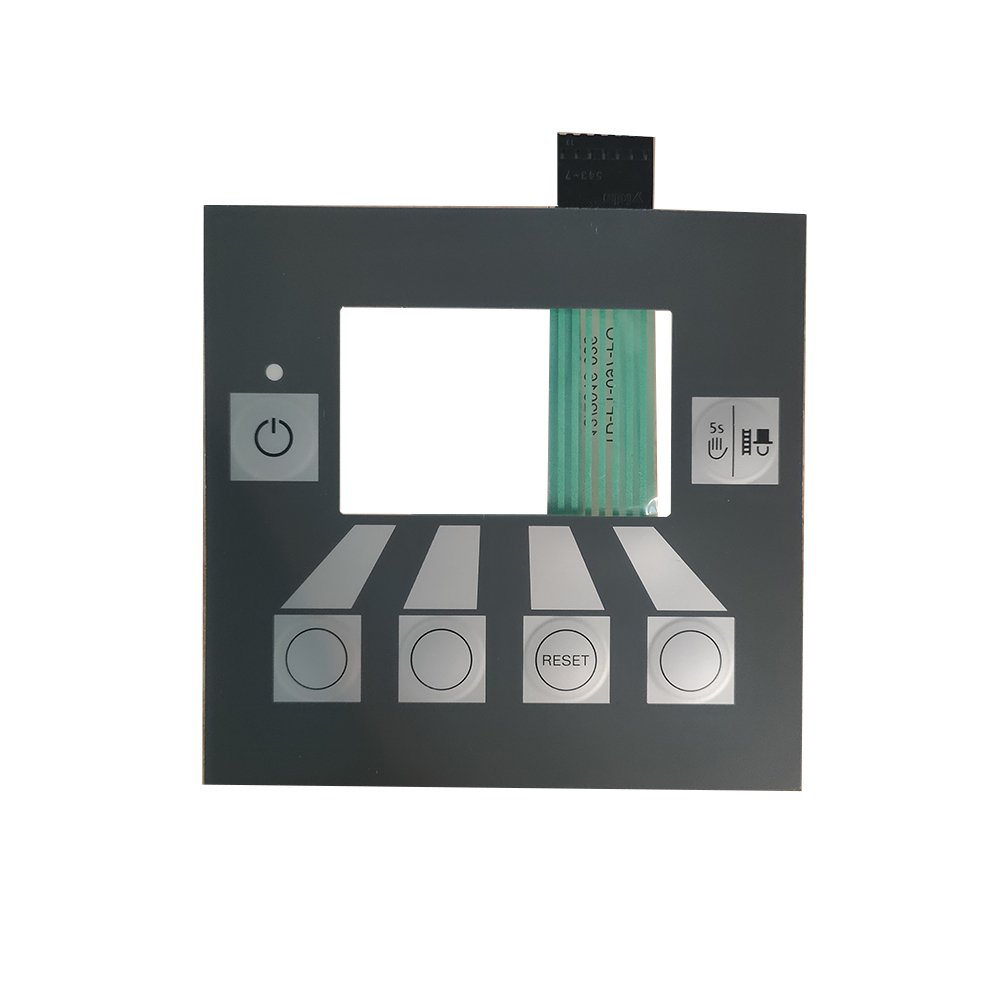 Polyimide FPC zif tail membrane keypad switch with led lights