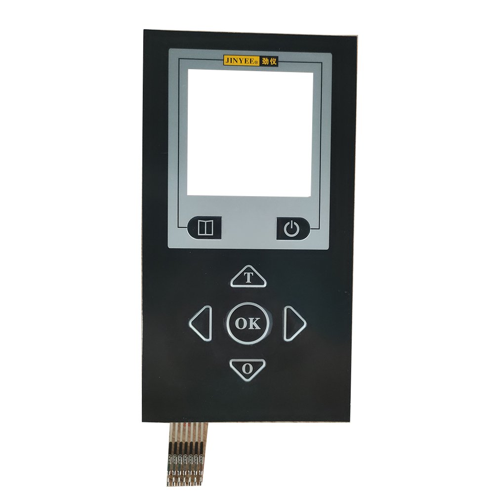 Polyimide FPC zif tail membrane keypad switch with led lights