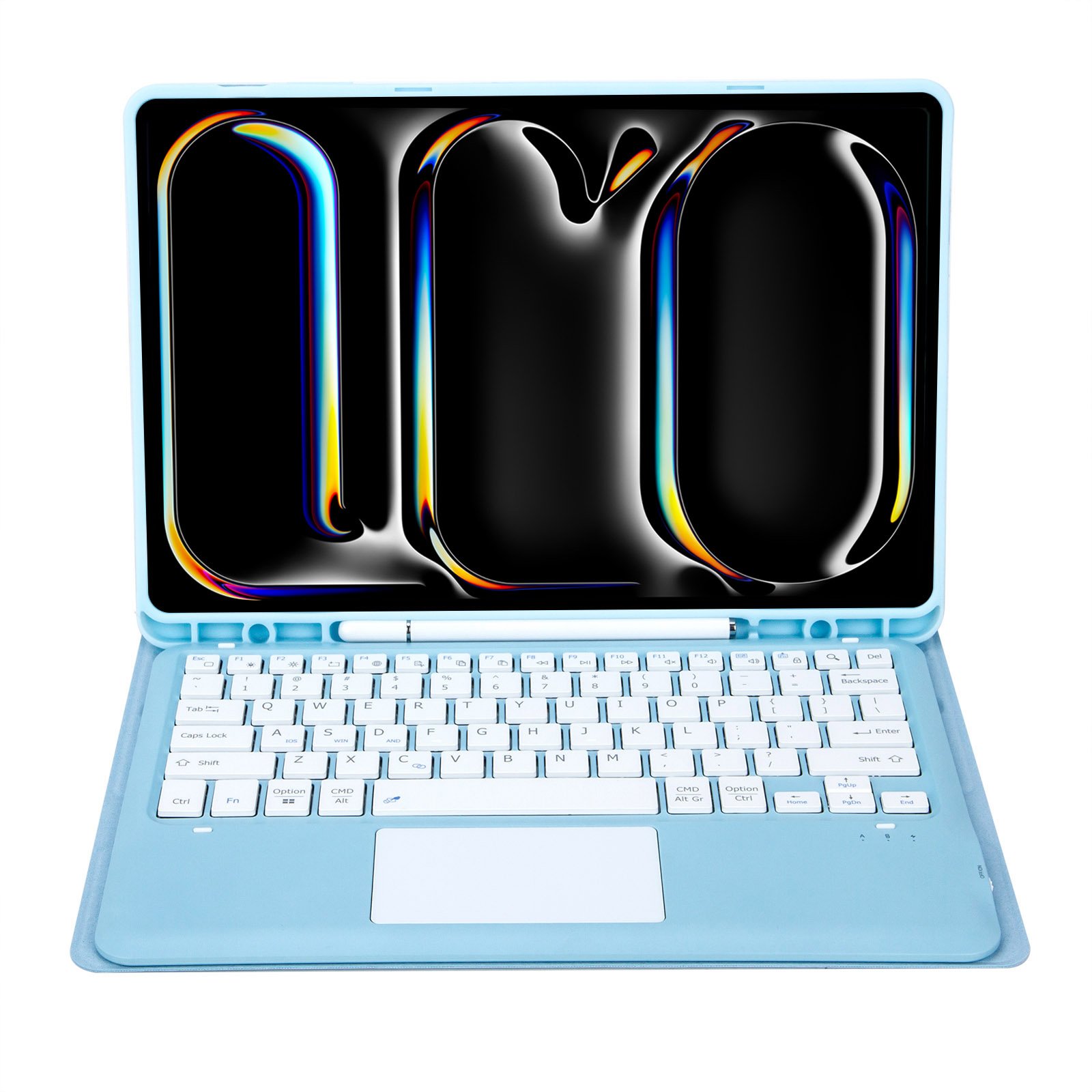 Tablet case Split-thin with pen slot with Touch Bluetooth keyboard case For ipad Pro 13" 2024