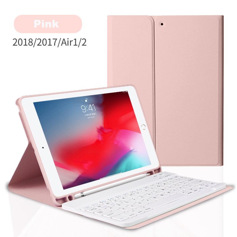 9.7 inch Keyboard Case For iPad Air Tablet PC Leather Keyboard Case For iPad 5 Cover
