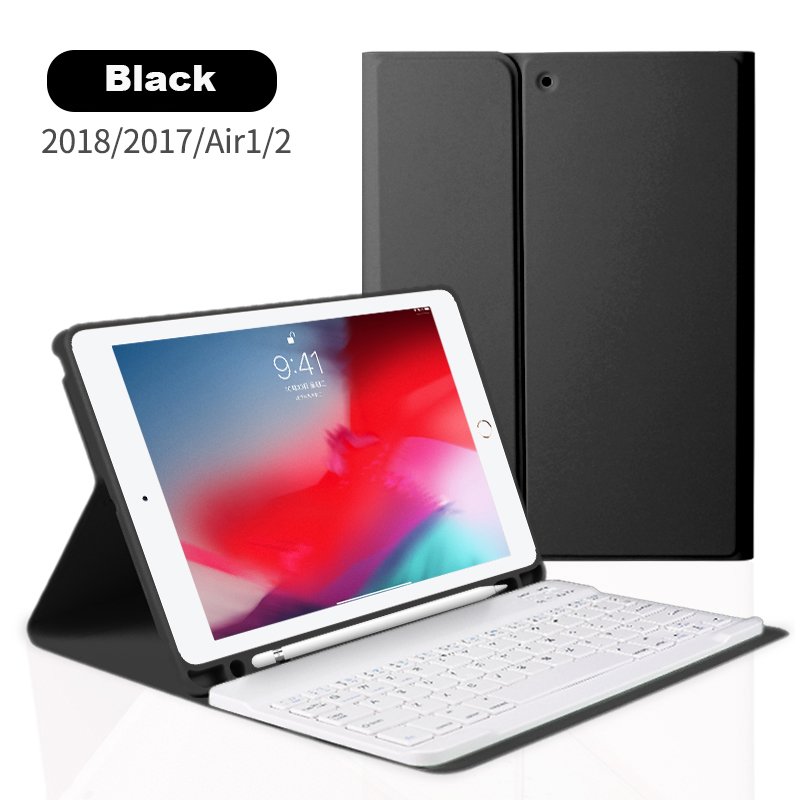 9.7 inch Keyboard Case For iPad Air Tablet PC Leather Keyboard Case For iPad 5 Cover