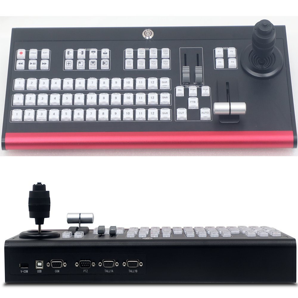 high quality new broadcasting equipment Broadcast Video Switch Panel Video switching keyboard