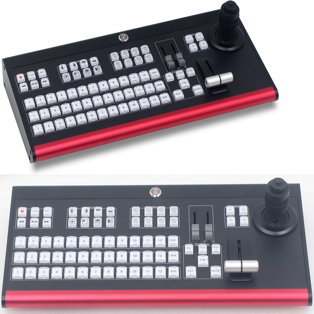 high quality new broadcasting equipment Broadcast Video Switch Panel Video switching keyboard