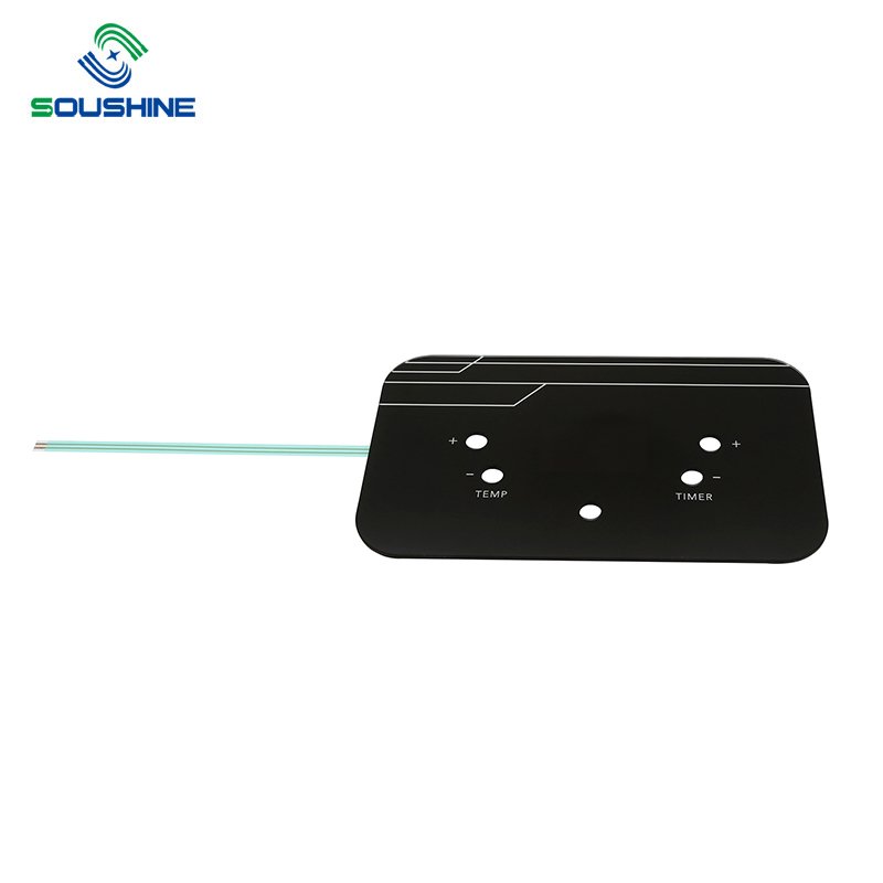 customized fpc pcb capacitive waterproof touch membrane switch keyboard with LED Light Waterproof Membrane Switch Keyboard