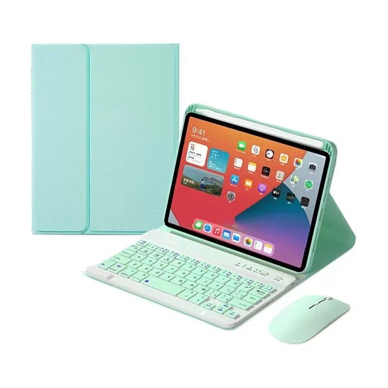 Magic Silicone Case for iPad Mini 6 Gen Touchpad Keyboard Casing for iPad Mini 4 5 & 6 Tablet Covers & Cases