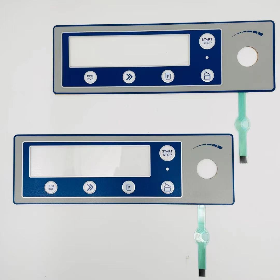 Custom adhesive push button membrane keypad waterproof membrane switch