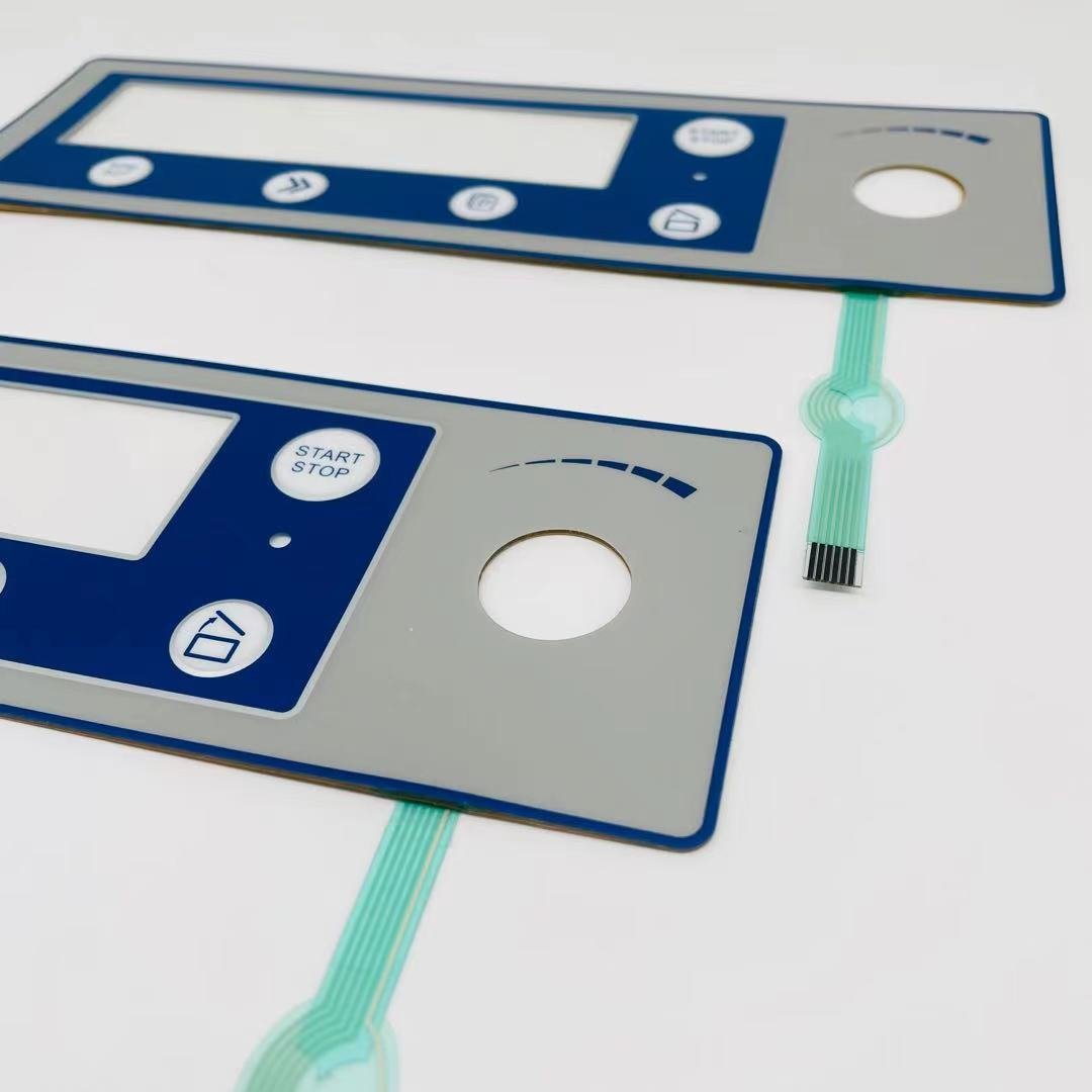 Custom adhesive push button membrane keypad waterproof membrane switch