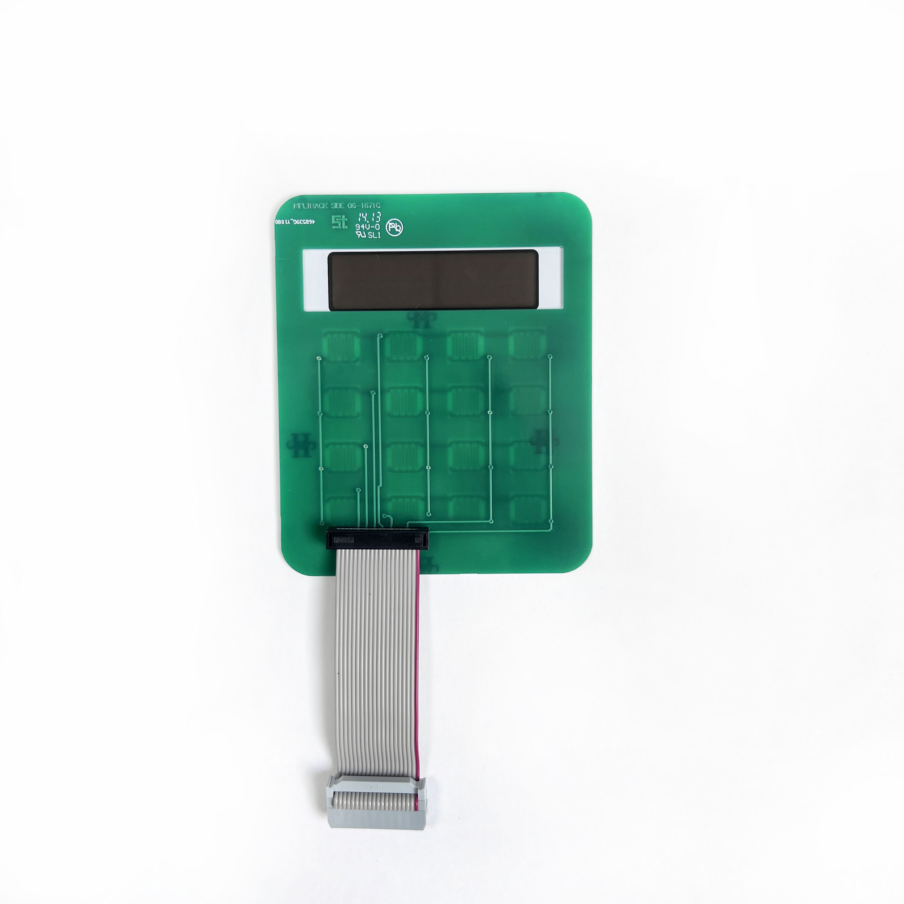 Fuel Dispenser Oil-Resistance Membrane Switch Keyboard for Fuel Dispenser