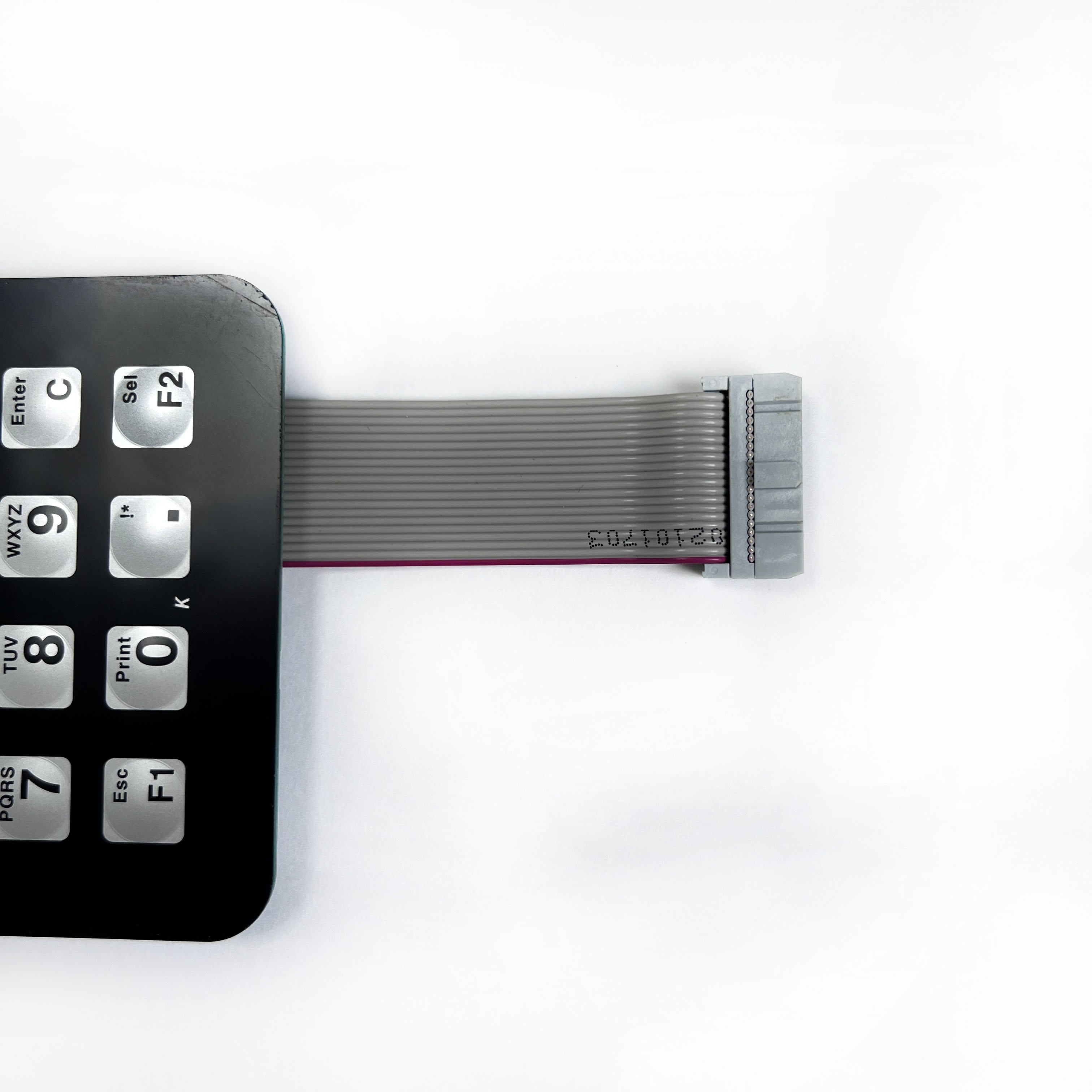 Fuel Dispenser Oil-Resistance Membrane Switch Keyboard for Fuel Dispenser