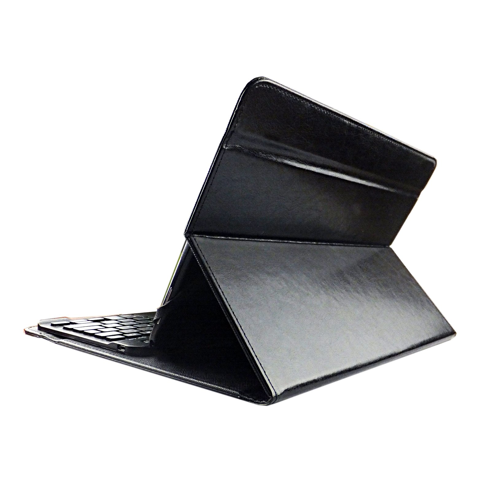 Extended Universal Silicone Pull Buckle Leather Case Universal Black Tablet Flip Case With Keyboard For Kids