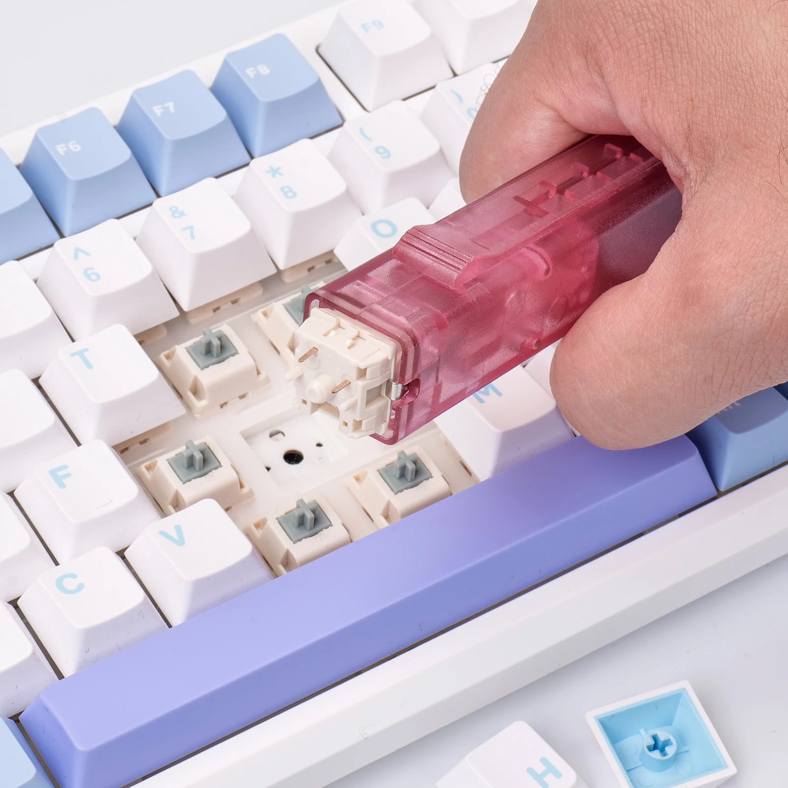 2 in 1 Switch Keycap Puller for Mechanical Keyboard Key Switch Keycap Puller Easily Remove Replace Gaming Keyboard Switches