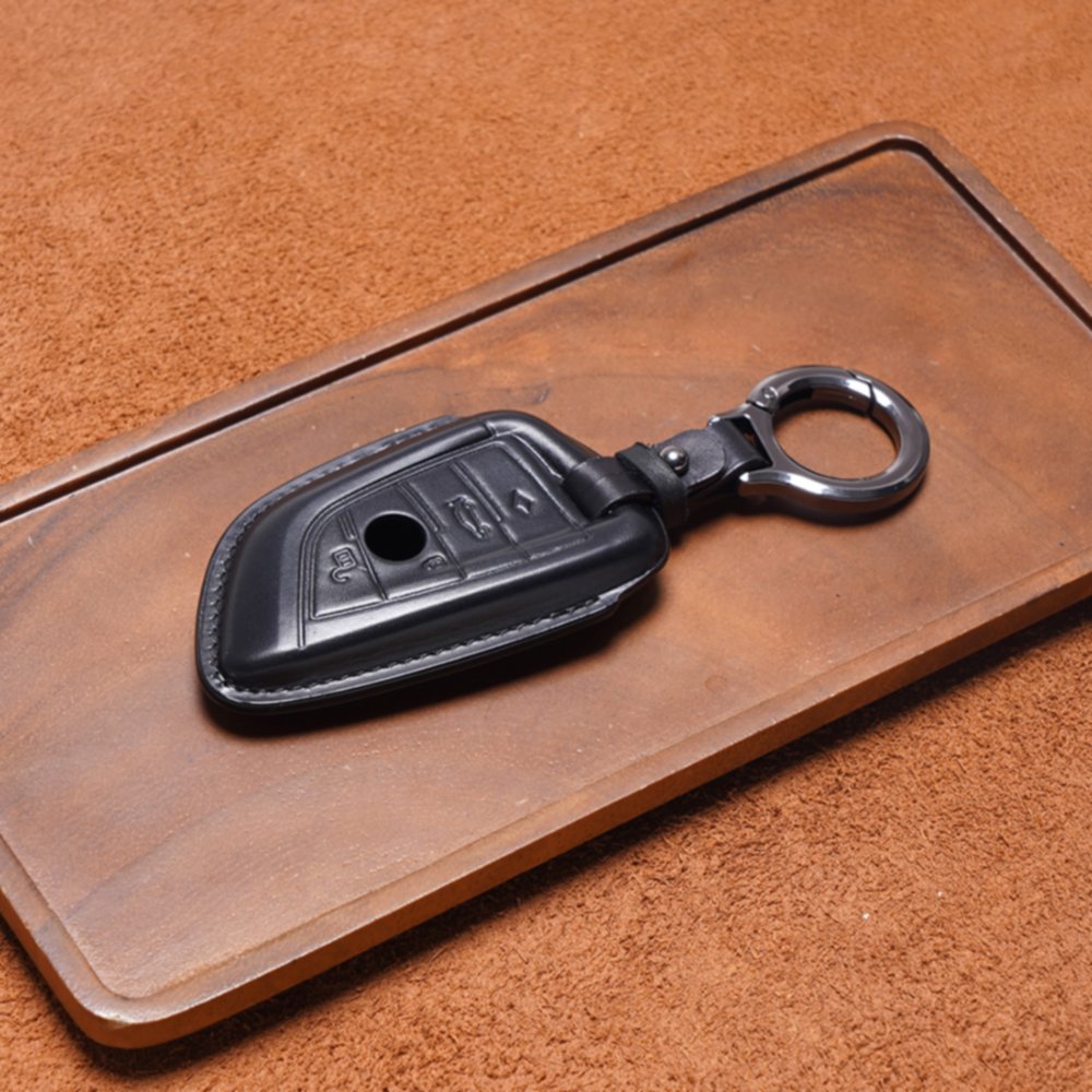 SweetPig Cow Leather Material car Key cover Shell For BMW key case pouch accessory pouch