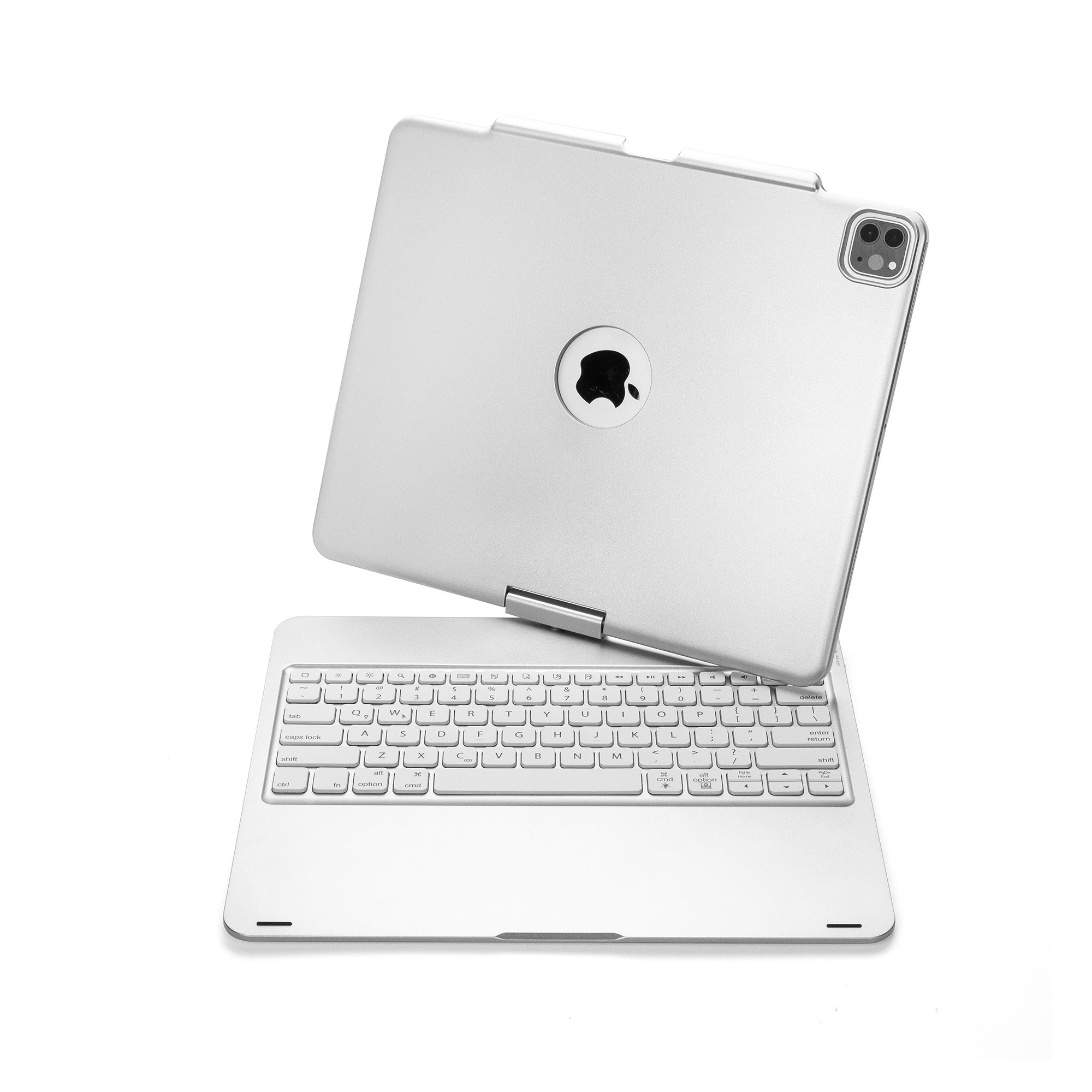 Hot Selling Mini BT Keyboard Case for iPad 12.9inch With Type-C Trackpad Aluminum Material Magic Keyboard Hard Cover