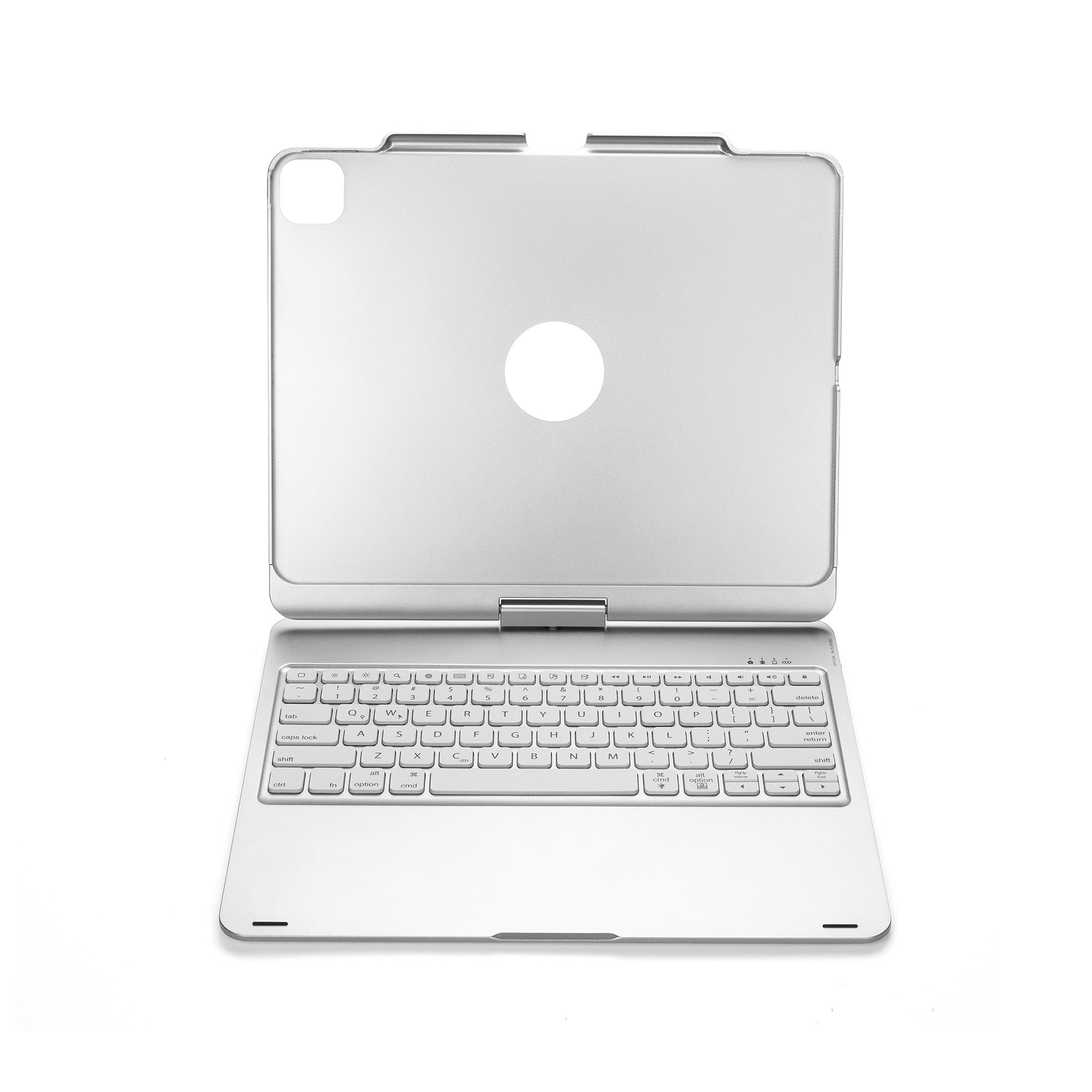 Hot Selling Mini BT Keyboard Case for iPad 12.9inch With Type-C Trackpad Aluminum Material Magic Keyboard Hard Cover