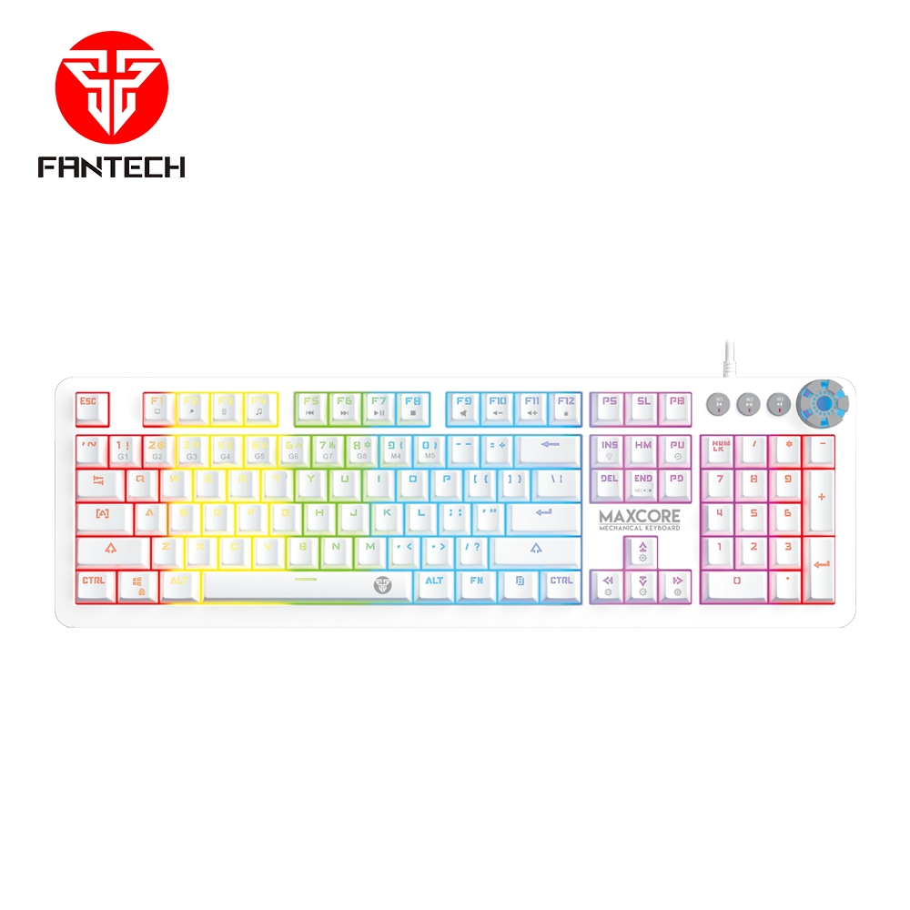 Factory Wholesale OEM Fantech MK852 Space Edition Wired Multimedia RGB Mechanical Keyboard