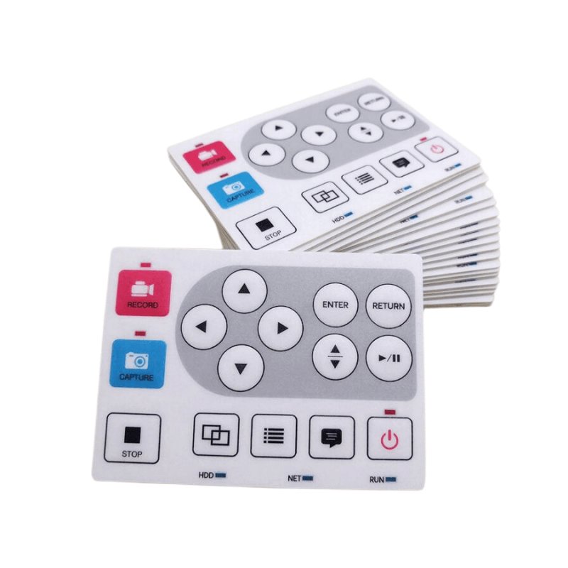 Stroke Embossed Pressure Off Hot Sale Good Price Membrane Switch Keyboard Panel