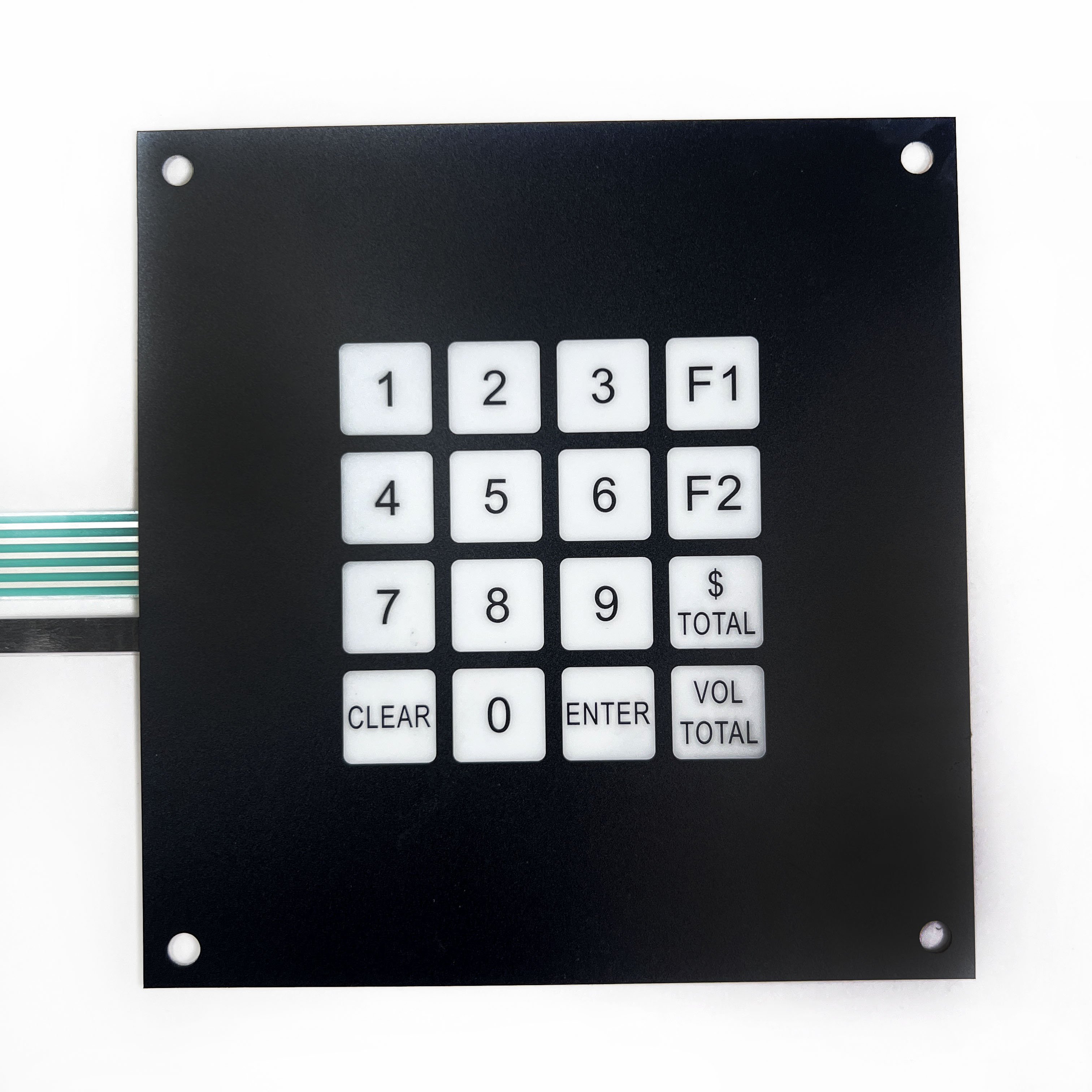 Fuel Dispenser Oil-Resistance Membrane Switch Keyboard for Fuel Dispenser
