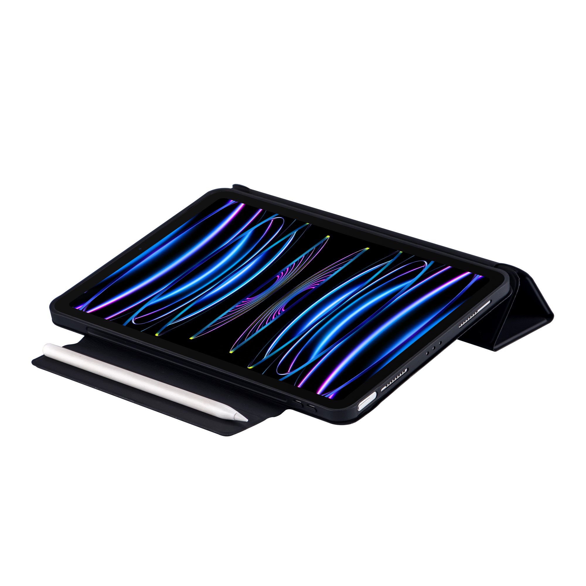 Y-Fold Split Ultra-Thin TPU Protective Case Keyboard Business Leather Case For iPad Pro 11\" Air 6 2024-Portable 2024 Case