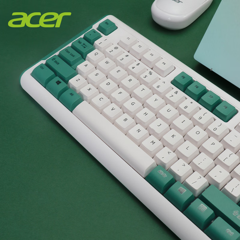 acer OKB0A0 Waterproof Ergonomic Office Keyboard Backlit For Desktop