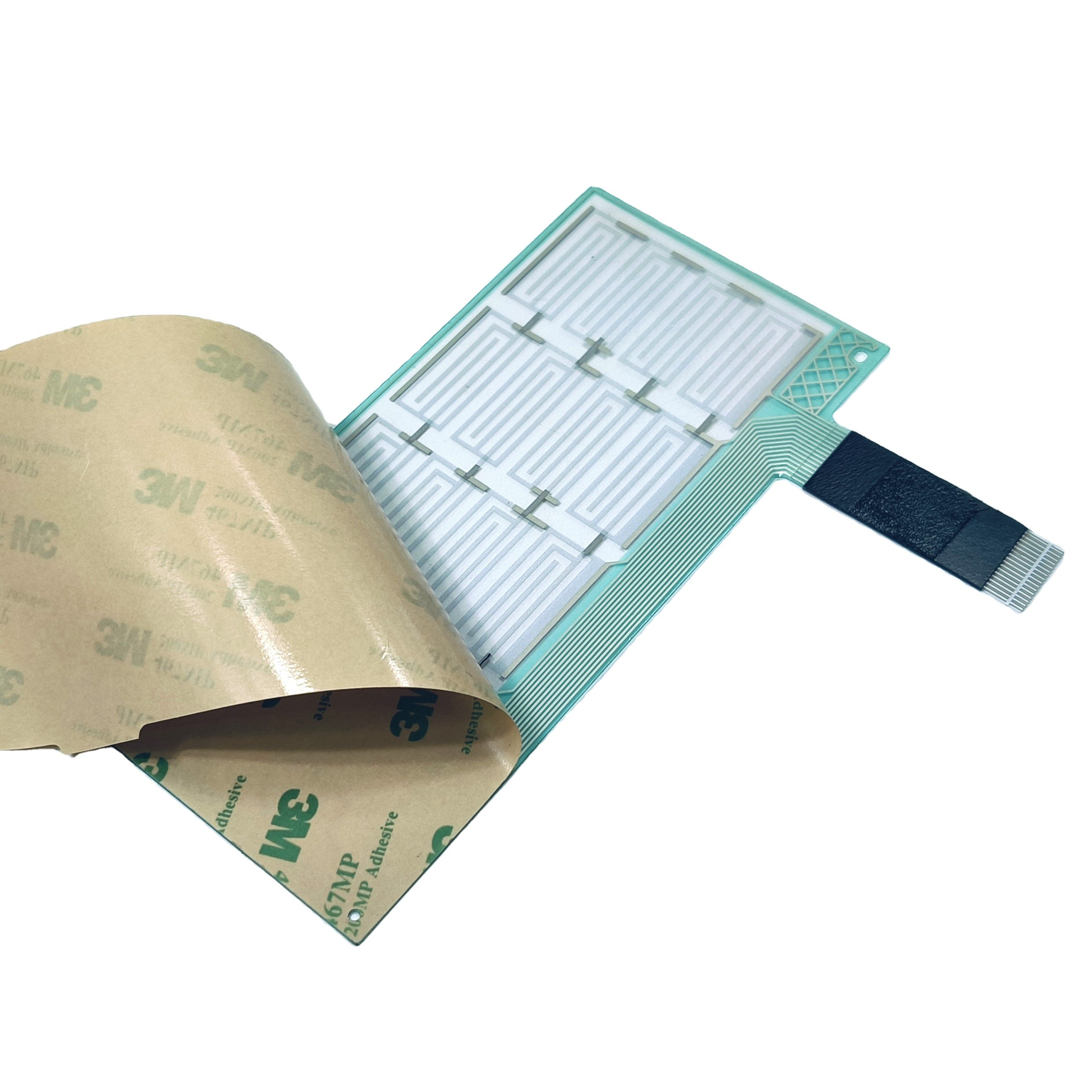 Customizable Durable Flexible Keypads & Keyboards Membrane Switch Membrane Keypad Panel With 3M467 Adhesive For Electronic