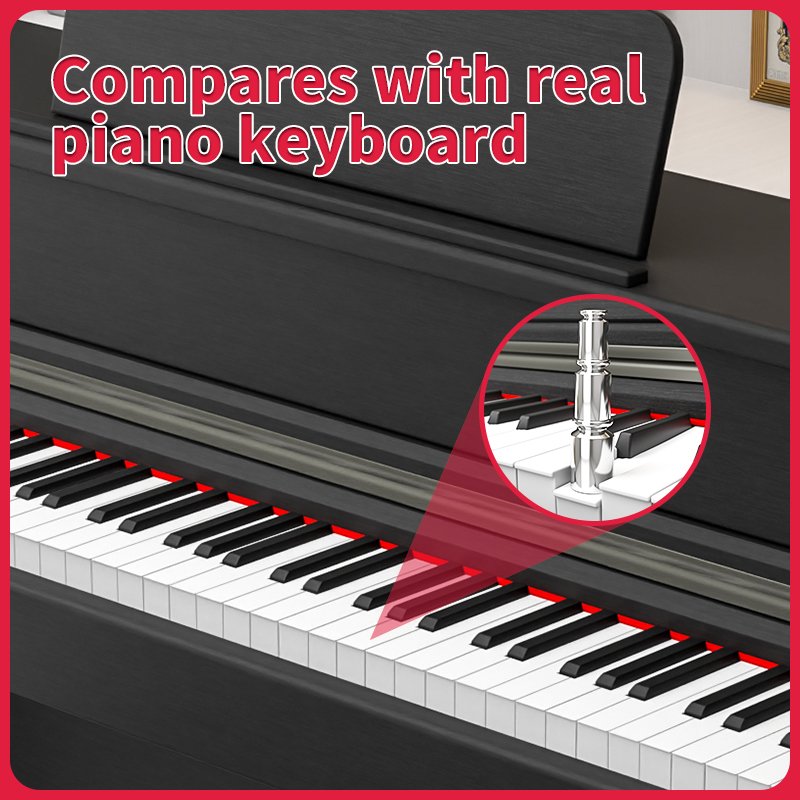 KIMFBAY music keyboard piano professionnel digital piano 88 keys electric piano keyboard instruments