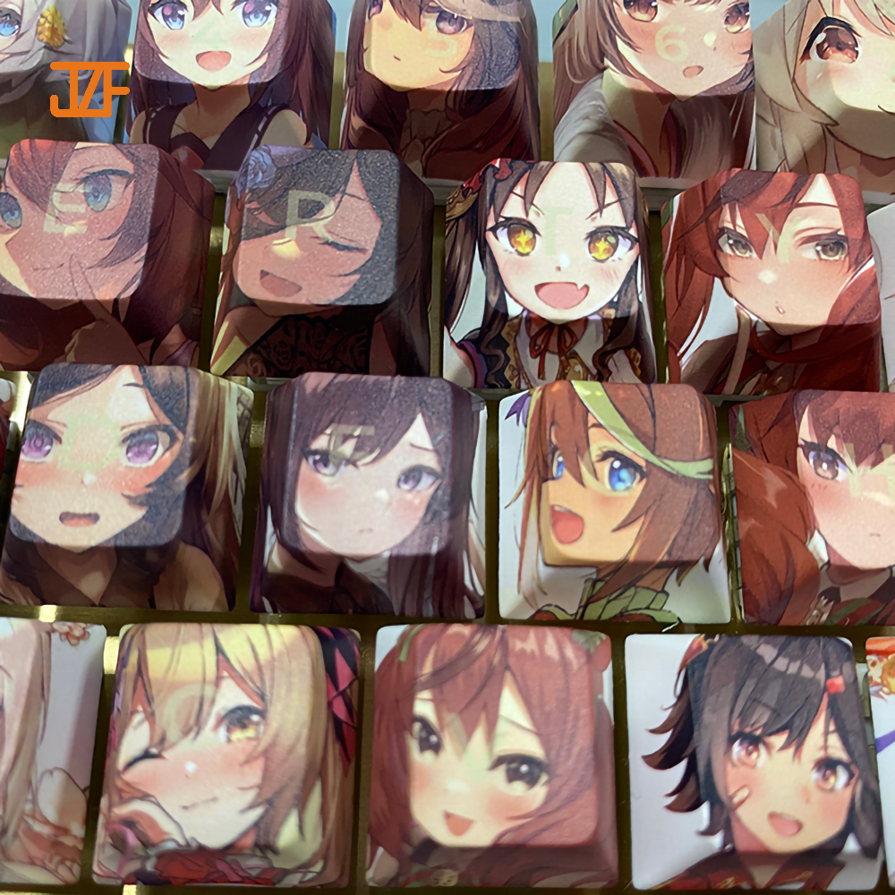 Custom Pbt material key cover Diy various styles dye sublimation heat sublimation Oem key cap