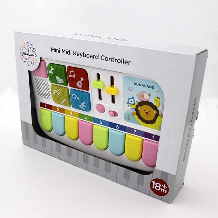 Kids Mini Midi Keyboard Piano Controller with Multi Function