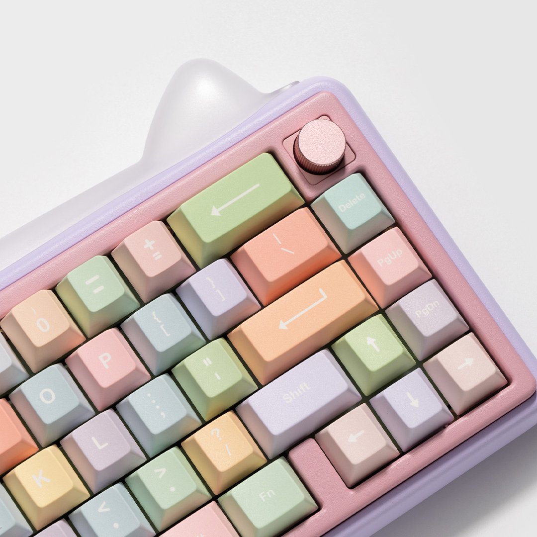 Chilkey Tri Mode Colorful Mechanical Keyboard with RGB Backlight