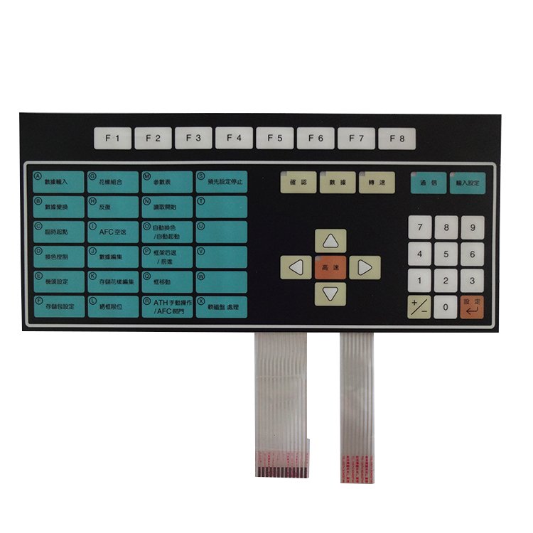 Smart electronic washing machine control panel with 3M adhesive
