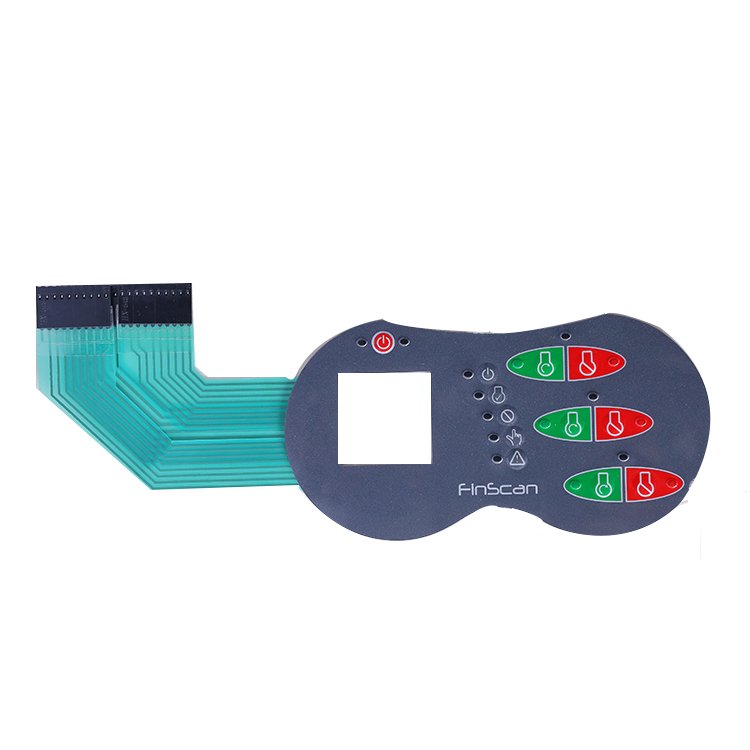 Smart electronic washing machine control panel with 3M adhesive