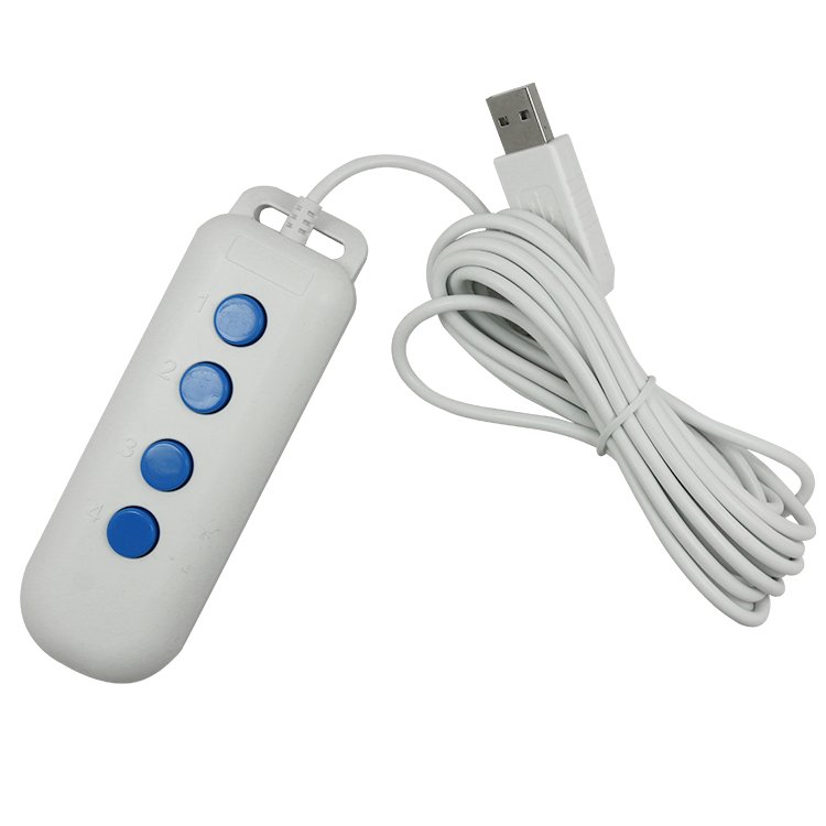 4 key Programmable USB Macro Key Button Game PC Switch Control Keyboard Customized Combination Button keypad