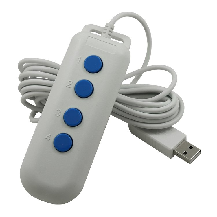4 key Programmable USB Macro Key Button Game PC Switch Control Keyboard Customized Combination Button keypad