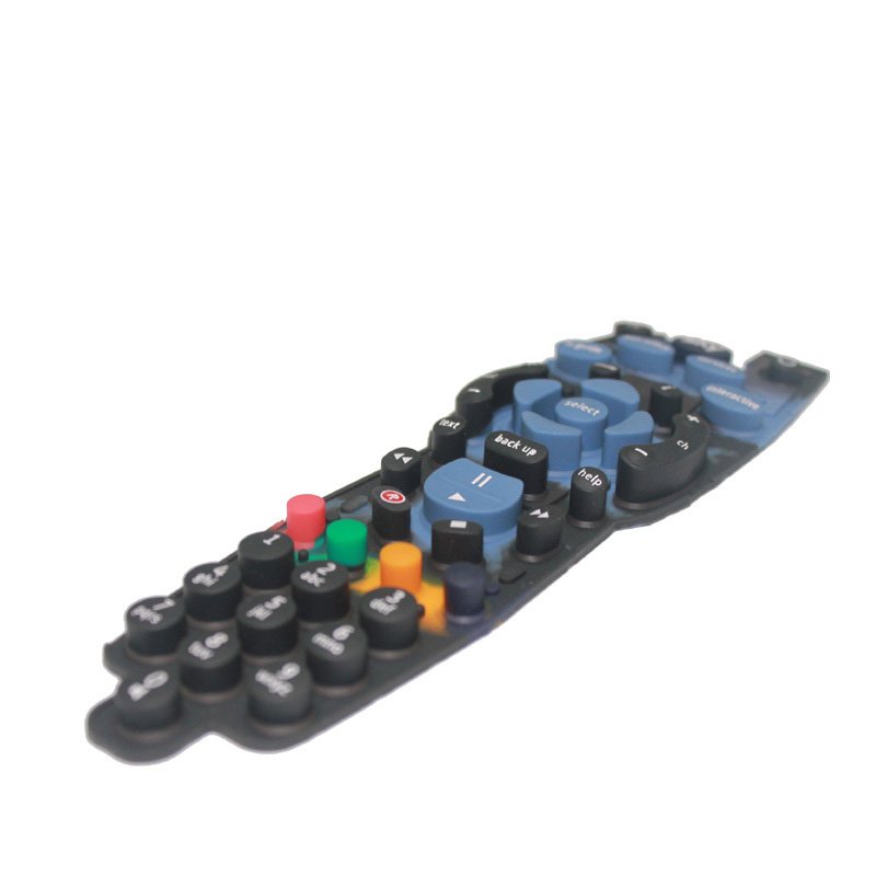 Molded Products and Parts Fkm Silicone Rubber Part NBR Rubber High Quality Customize Silicone keyboard Moulding