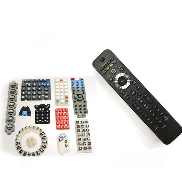 Molded Products and Parts Fkm Silicone Rubber Part NBR Rubber High Quality Customize Silicone keyboard Moulding