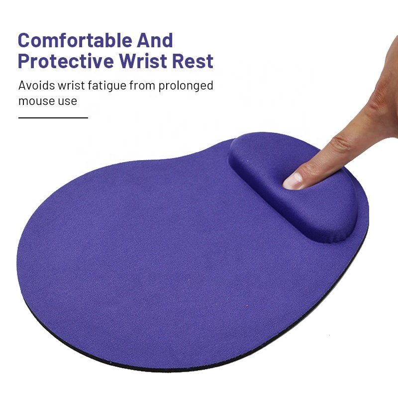 Non-Slip Base Gaming Mouse Pad PC Mouse Pad with Memory Foam Support Rest Custom Mouse Pad Ergonomic Comfortable for Office Home
