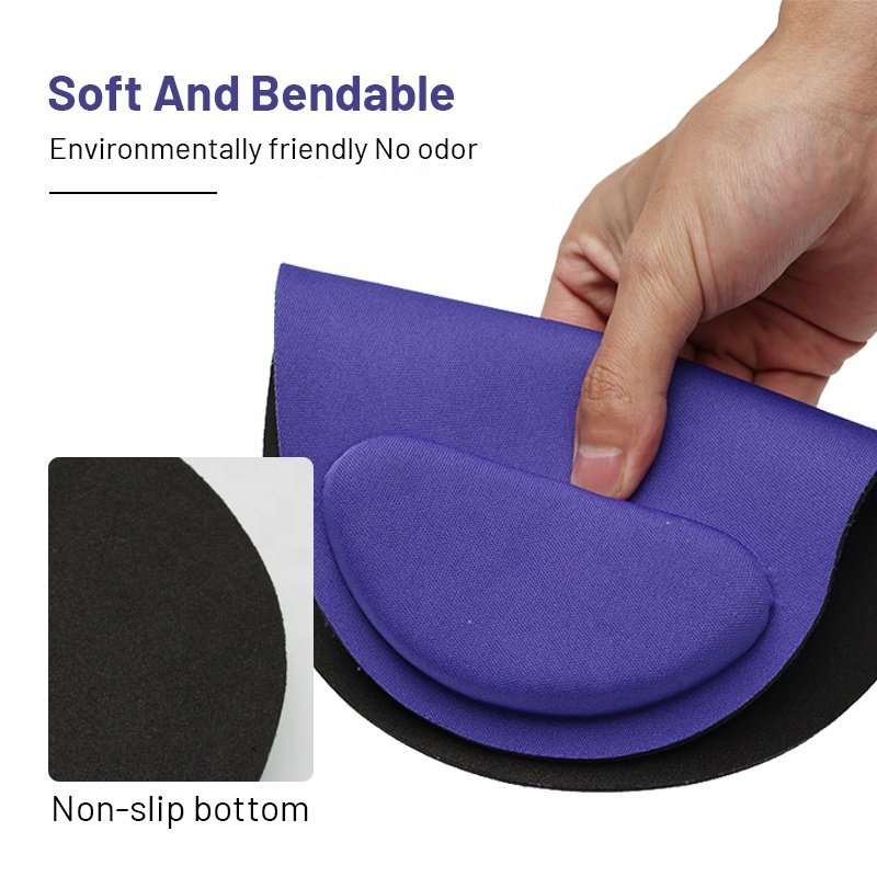 Non-Slip Base Gaming Mouse Pad PC Mouse Pad with Memory Foam Support Rest Custom Mouse Pad Ergonomic Comfortable for Office Home