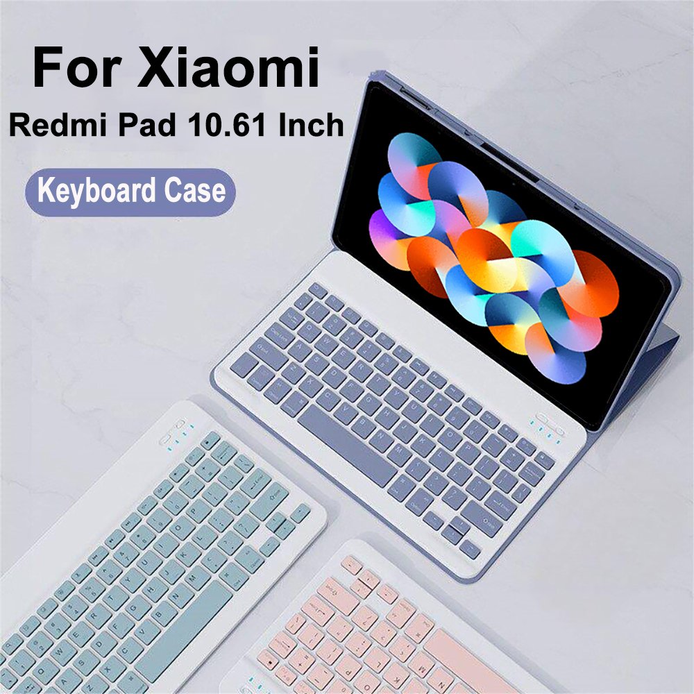 Keyboard Case for 2022 Xiaomi Redmi Pad 10.6inch Magnetic Tablet Cover With Spanish Japanese English Touchpad Teclado