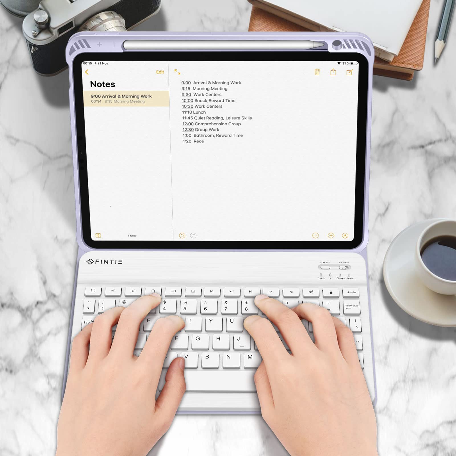 Hot Selling High Quality European And American Small Language Keyboards Gaming Office For Ipad 2022 10th Gen Keyboard Cover