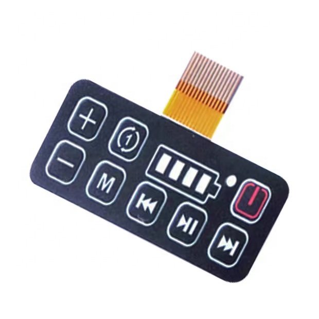Customized membrane switch Keypads & non-tactile push button keys keyboard for controller