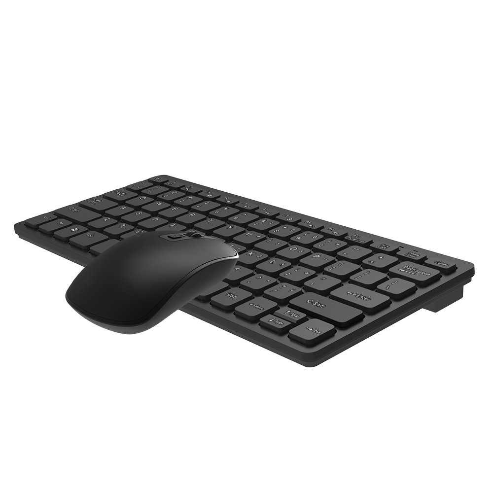 Factory Wholesale OEM 2.4g Wireless Keyboard and Mouse Combo Mini Portable Keyboard and Mouse sets for Smart Office