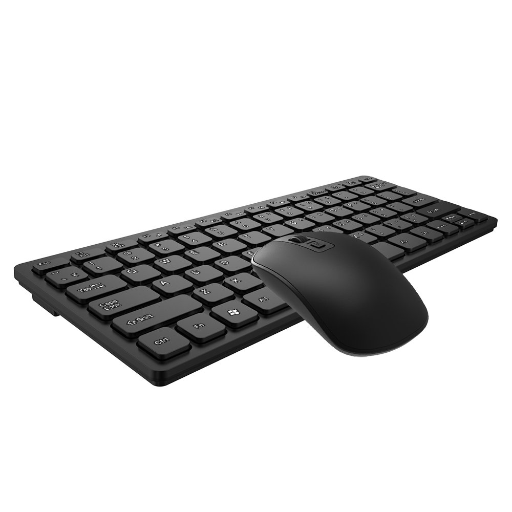 Factory Wholesale OEM 2.4g Wireless Keyboard and Mouse Combo Mini Portable Keyboard and Mouse sets for Smart Office