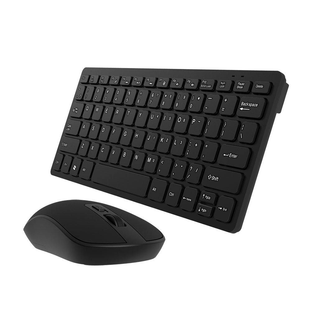 Factory Wholesale OEM 2.4g Wireless Keyboard and Mouse Combo Mini Portable Keyboard and Mouse sets for Smart Office