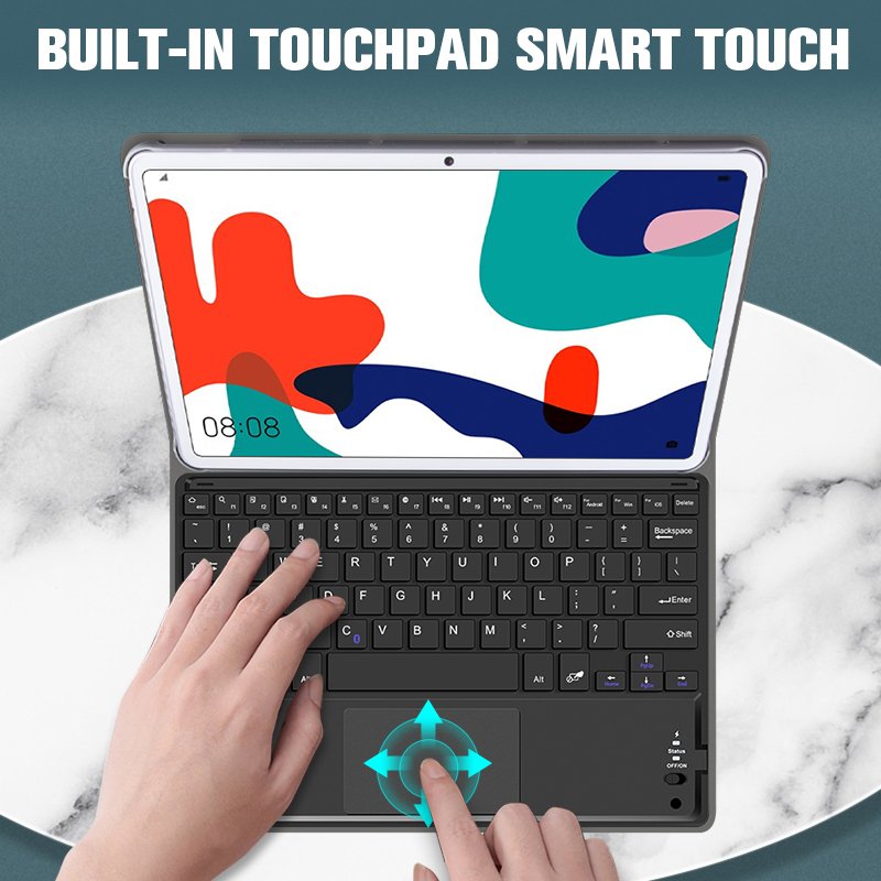 Touchpad Keyboard case for Huawei MatePad 10.4 2020 Wireless keyboard leather Case Cover