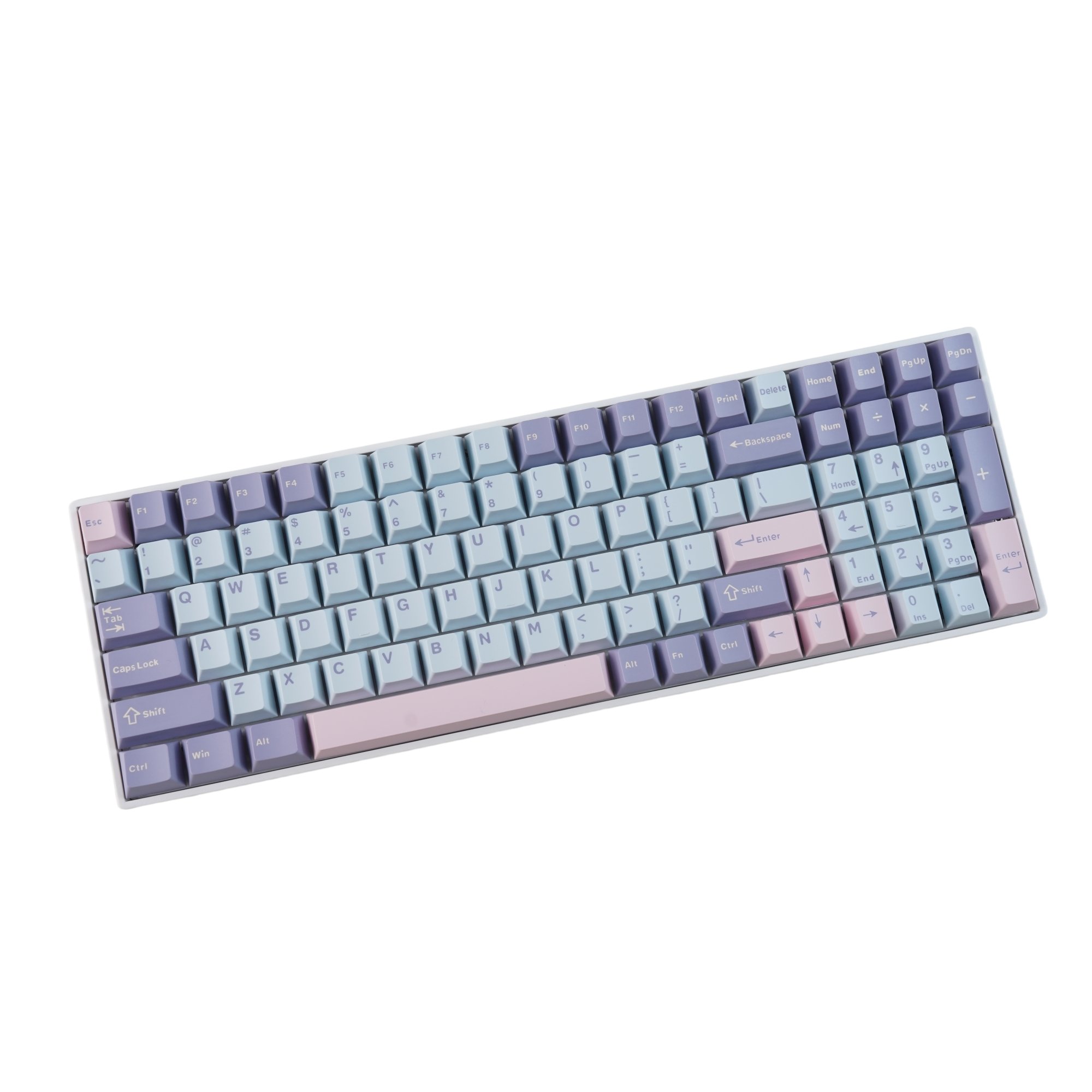 96% Wireless Mechanical Keyboard BT5.0/2.4GHz/USB-C Hot Swappable Custom Keyboard Brown Switches LED Backlit Gaming Keyboard