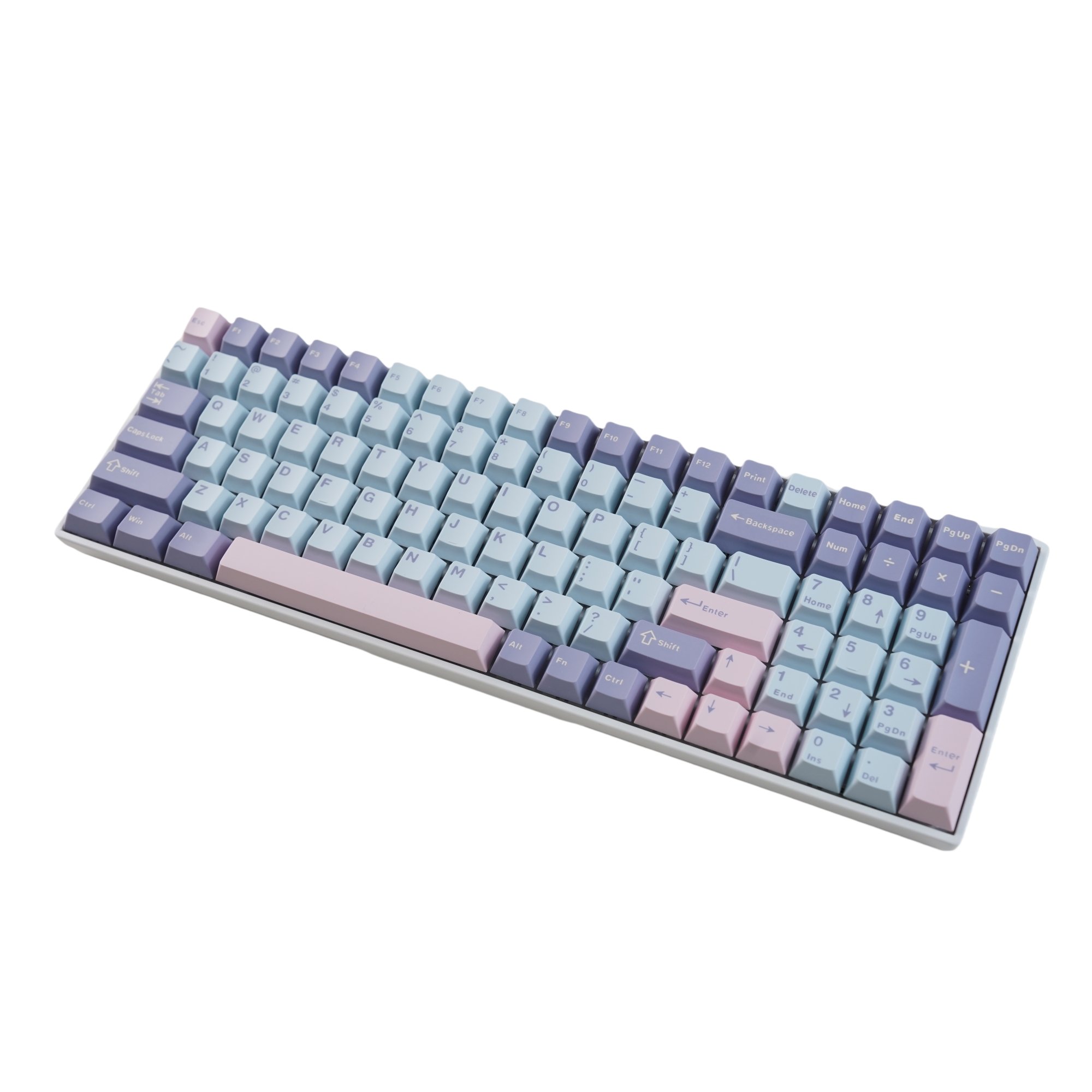 96% Wireless Mechanical Keyboard BT5.0/2.4GHz/USB-C Hot Swappable Custom Keyboard Brown Switches LED Backlit Gaming Keyboard
