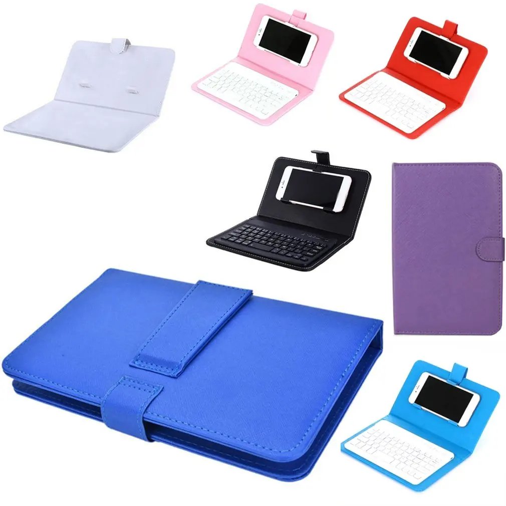 Trending 2024 New Computer Accessories for Iphone Mini Portable Rechargeable Keyboard Cover Phone Case Gaming Wireless Keyboard