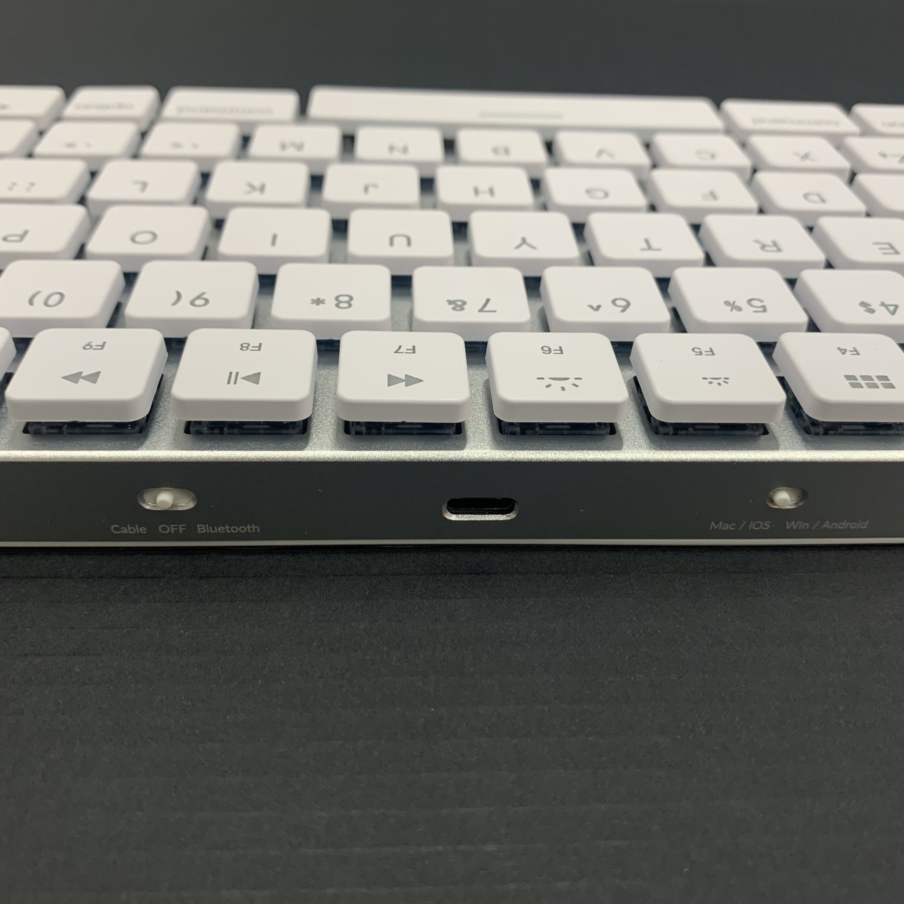 Factory Custom Kaih Low Profile Ultra-Thin Keycaps Mechanical Keyboard Compatible with MAC